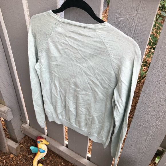 Liz Claiborne Wool sweater | mint green - Picture 2 of 5